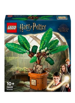 LEGO LEGO Harry Potter Wizarding World Mandrake Building Toy Set 76433  - Image 5