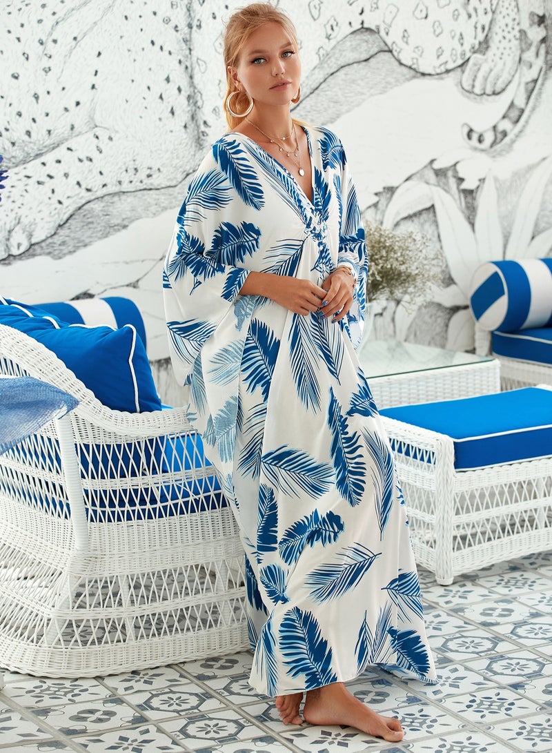 إسكدنيا قميص غطاء الشاطئ الكبير والتنورة الطويلة - Image 4