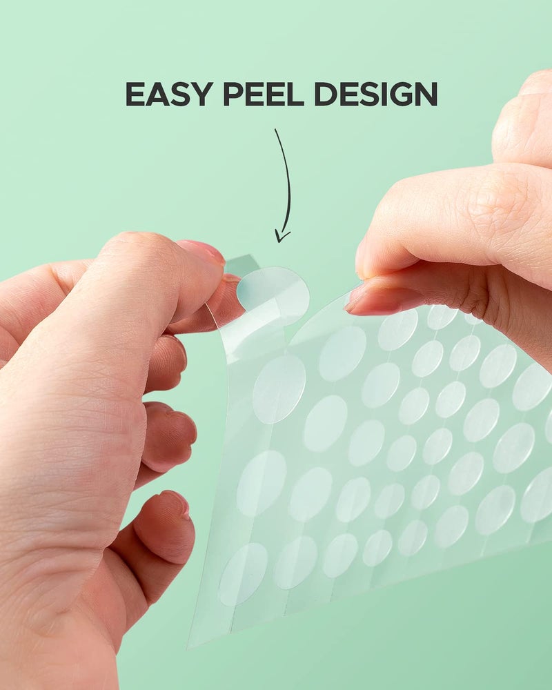 ZATKTK Acne Pimple Patch (180 Counts 4 Sizes), FSA Eligible Invisible Hydrocolloid Acne Patch with Tea Tree Oil & Calendula Oil, Acne Spot Patch Zit Patches for Face - Image 5