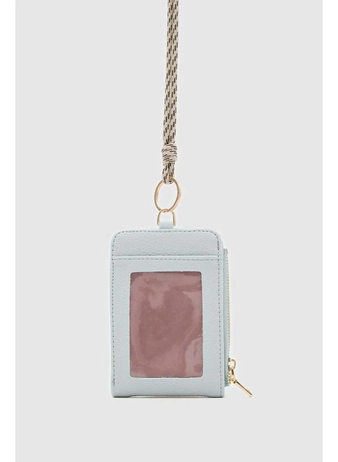 Shule Bags  Palm Neck Strap Women's Wallet in Baby Blue. for Women | Best Price UAE