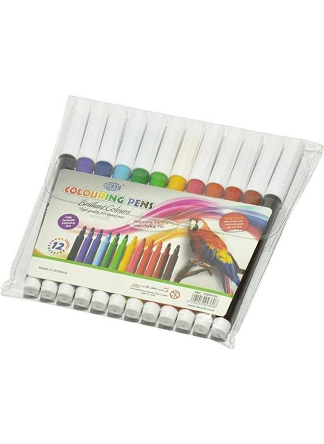 Fsfp12C Coloring Pen Set 12 Pieces - pzsku/Z01619B195FBD22AADDC0Z/45/_/1722501084/06bfe51b-202e-4a63-a367-f424b2a8ffb9