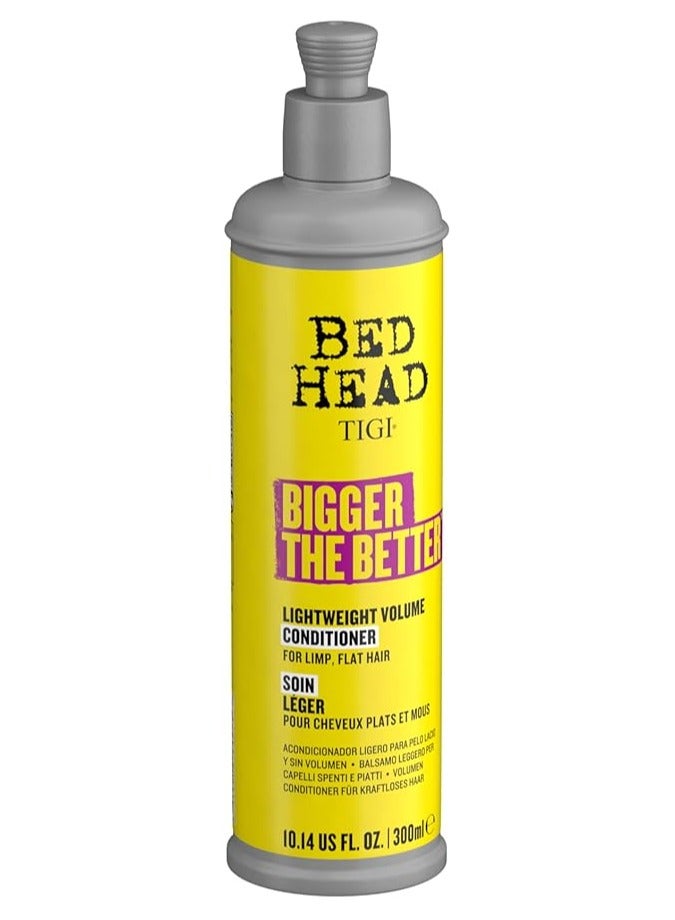 Tigi Bed Head Bigger The Better Lightweight Volume Conditioner 300ml - Image 2