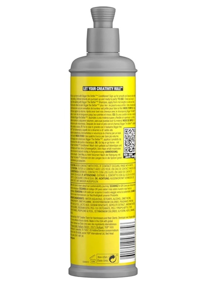 Tigi Bed Head Bigger The Better Lightweight Volume Conditioner 300ml - Image 3