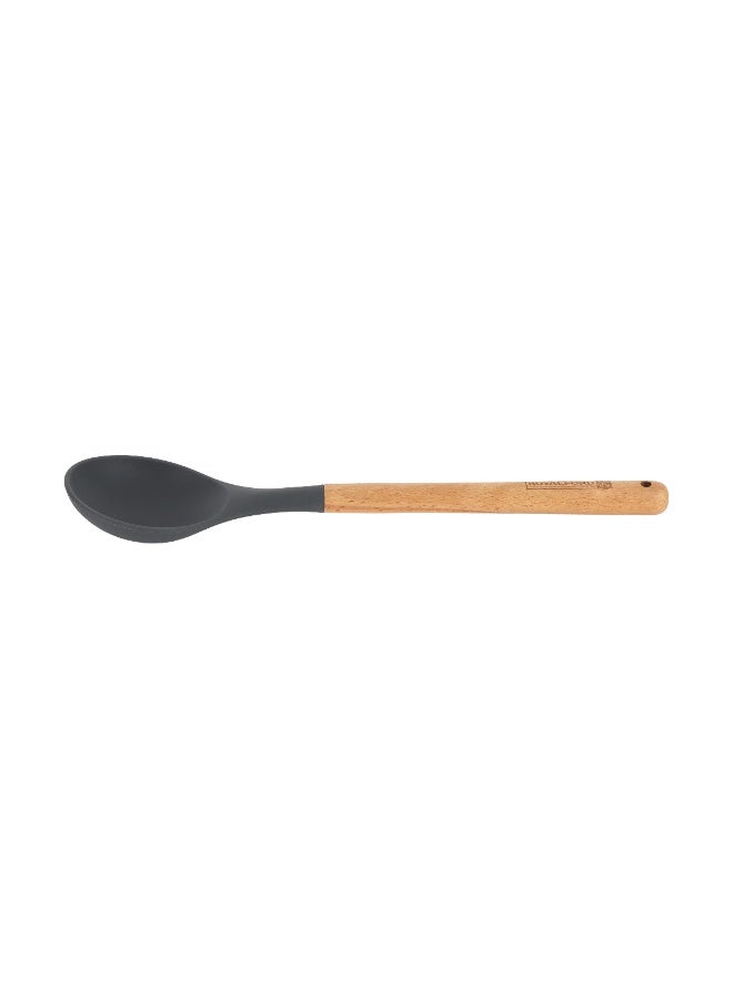 رويال فورد Royalford Non-Stick Silicone Cooking and Serving Spoon | 32 x 7 cm | Heat-Resistant, Professional Cooking Utensil, Dishwasher Safe | Ideal for Stirring, Serving | Multicolor | RF12749 32 x 7cm - Image 5
