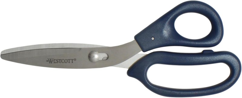 Westcott 8" Power Pivot Stainless Steel Hard Handle High-Leverage Crafting and Fabric Scissors - Image 1