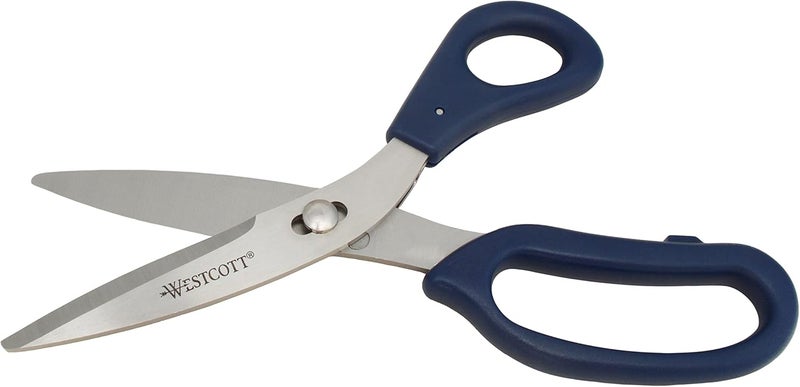 Westcott 8" Power Pivot Stainless Steel Hard Handle High-Leverage Crafting and Fabric Scissors - Image 5