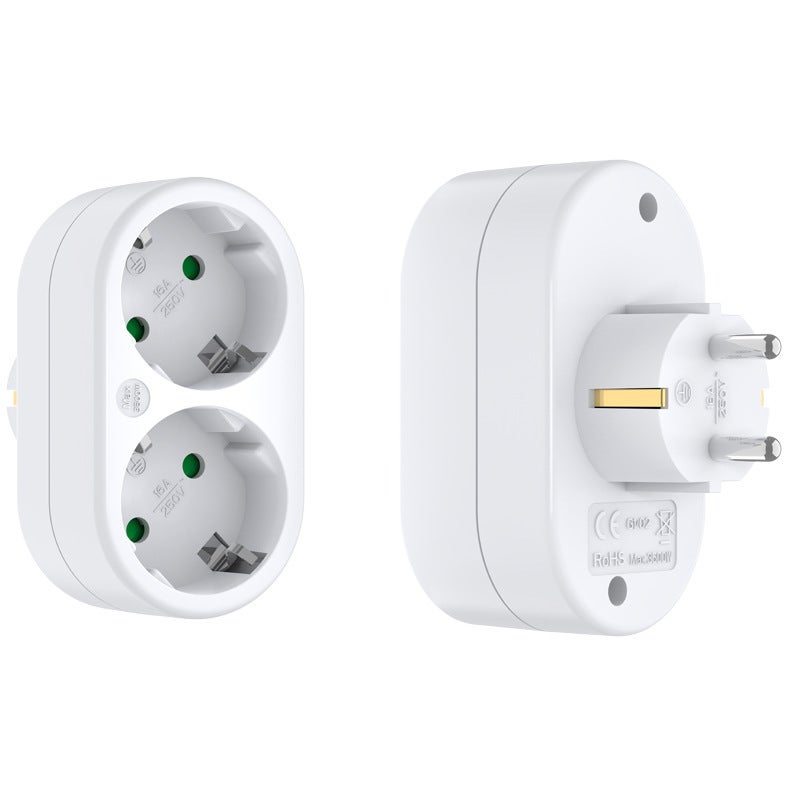 European/German Conversion Plug Socket European Standard/German Standard German Power Converter European Standard Wireless Extension - Image 4