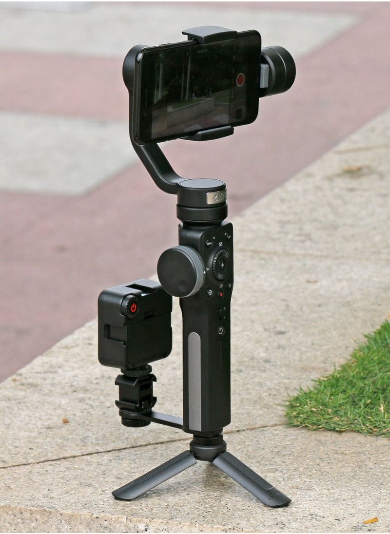 Ulanzi - Triple Cold Shoe Gimbal Microphone Mount Video Light Extension Bar with 1/4 inch Adapter - Image 1