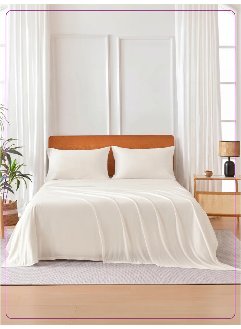 دوناتيلا طقم ملاءات سرير كينج 4 قطع – يناسب 180×200+35 سم – مايكروفايبر ممشط فائق النعومة – جيب عميق إضافي، مطاط محيط بالكامل لتثبيت محكم – 1 ملاءة مسطحة، 1 ملاءة مطاطية و2 أكياس وسائد، راحة لجميع الفصول – مقاوم للتجاعيد والبهتان، مضاد للحساسية