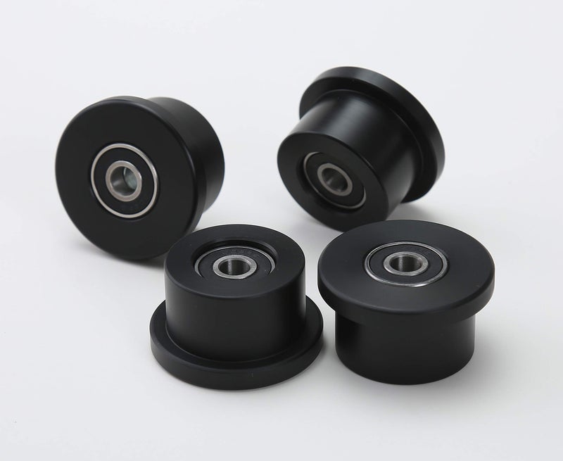 SLSWHLX Total Gym Replacement Set of 4 WheelsRollers for Models 1000 1100 1400 1500 1600 1700 1800 1900 Achiever Force Gold Max Platinum Platinum Plus Pro Supra Supreme Ultima Ultra XLI