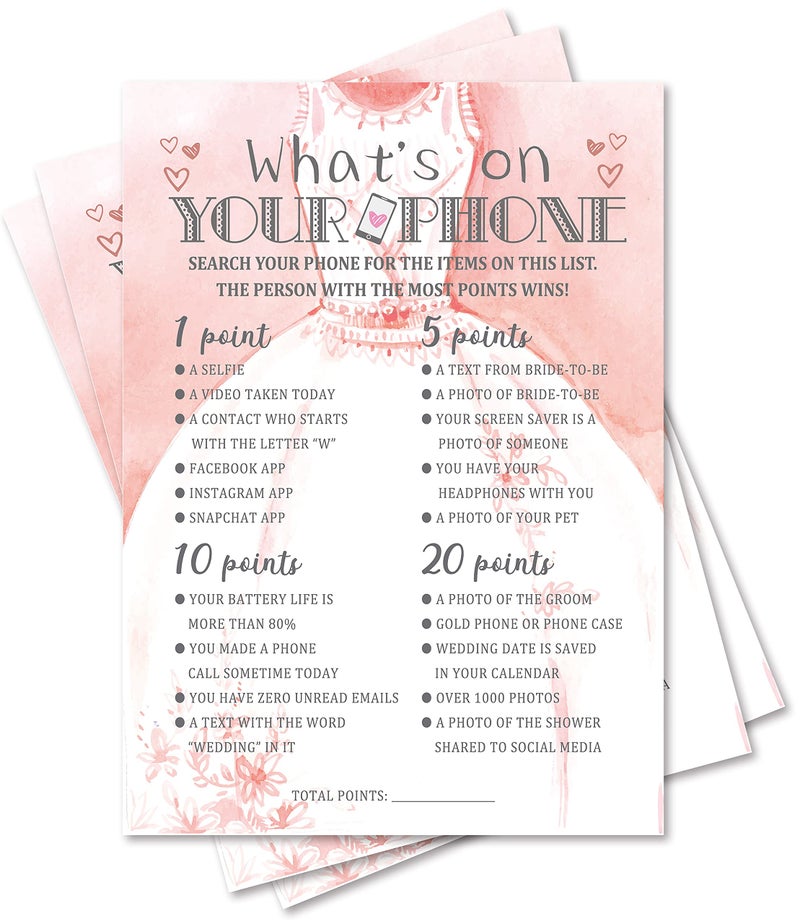 Jusitakeet Bridal Shower Games Bridal Games For Showers Wedding Shower Games Engagement Bachelorette Party Games Bridal Shower Decorations Bridal Shower Gifts 30 Cards Per Set Suit012