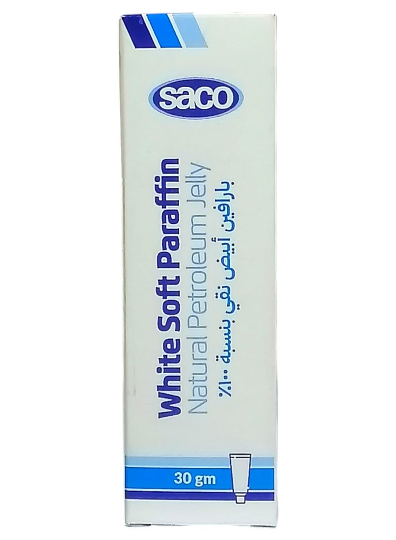 ساكو بارافين أبيض ناعم 30 جم