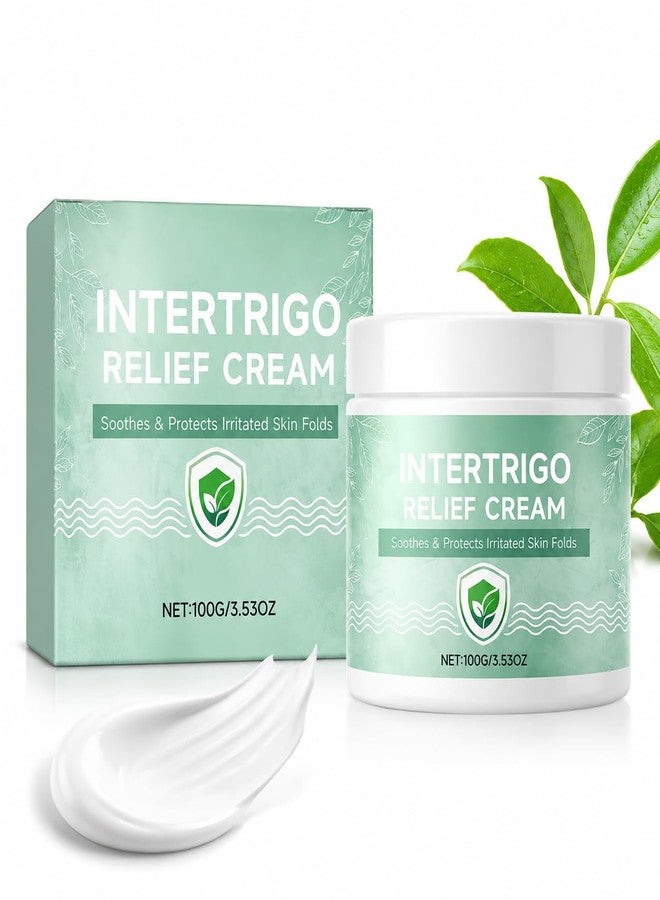 jckjhumin Intertrigo Relief Anti-Chafing Cream for Skin Folds and Inner Thighs - Sweat Control & Friction Defense (1 Pack (3.53 oz - Image 1