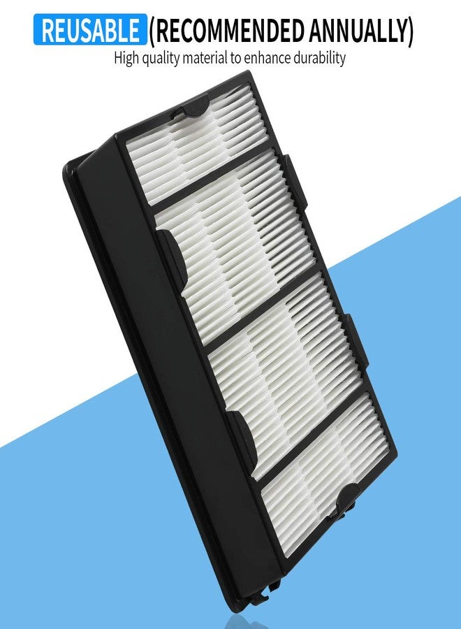 Gazeer فلتر بديل من Gazeer B (عبوة من 4 قطع) + فلتر كربون مسبق (عبوة من 4 قطع) متوافق مع Holmes HAPF600 و HAPF600D و HAPF600D-U2 - Image 5
