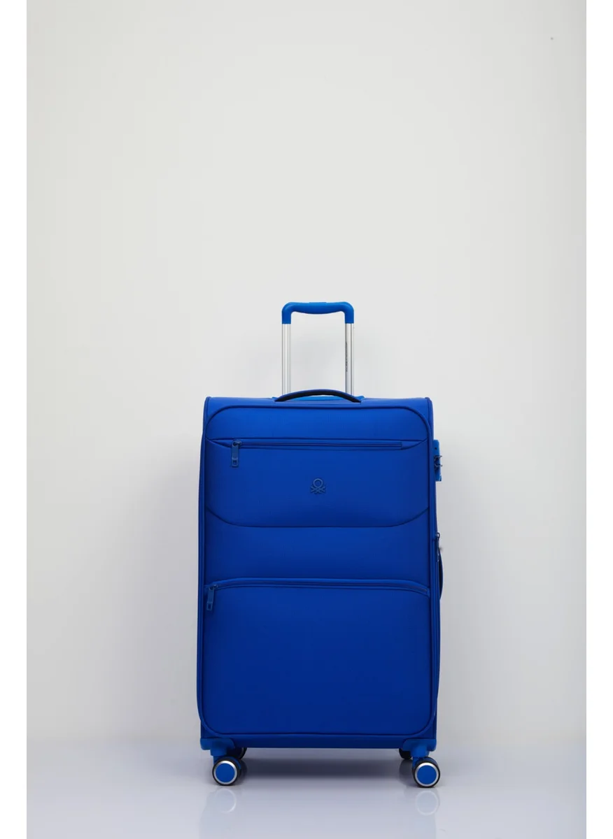 Benetton Trolley 60 cm Blue Suitcase