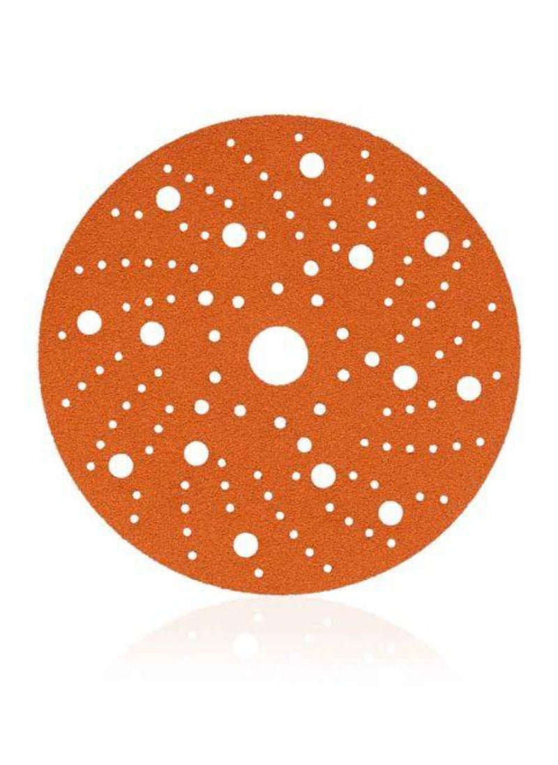 RHINOMOTIVE CERAMIC EXTREME Plus Abrasive Discs 150MM MULTIHOLE Grit 80 50 Pcs Per Box  - Image 2