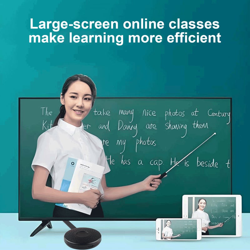 A30 Mobile Phone Wireless Screen Projection Device 4K HD Audio/Video Simultaneous Screen Transmitter Maximum Support 4K30hz DLNA Casting/TV Casting - Image 4