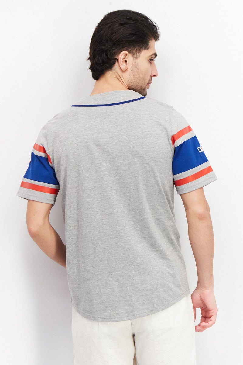 إم إل بي الرجال ملابس رياضية تناسب شيكاغو Cubs جيرسي البيسبول, رمادي - Image 2