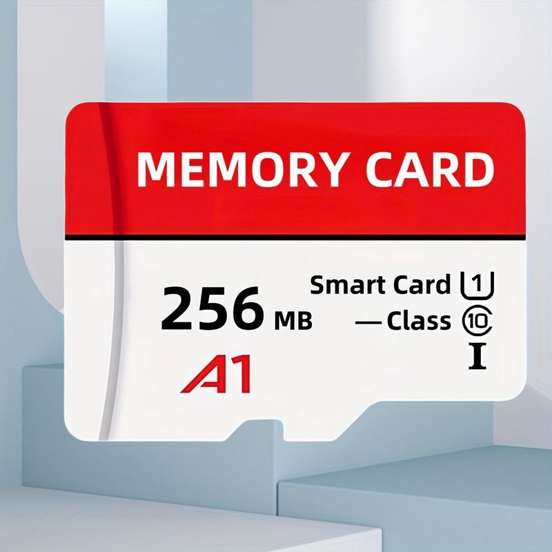High Speed TF/SD Memory Card 256MB for Tablets Cameras Phones Secure File Storage - Image 1