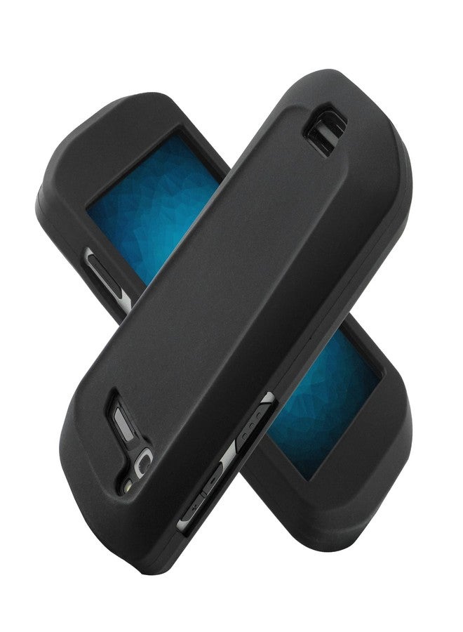 CARPSDZY TC51 Protective Case Rugged Rubber Cover for Zebra TC51 TC52 TC52X TC56 TC57 Handheld Barcode Scanner, High-Durability Case Black - Image 1