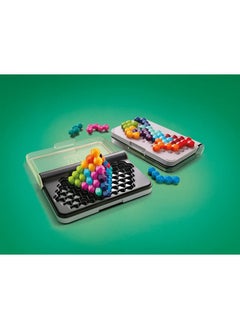 WireScorts WireScorts IQ Games Six Pro Travel Game for Kids and Adults, a Skill-Building Brain Game - Brain Teaser for Ages 8 & Up, 120 Challenges in Travel-Friendly Case - Multi Color  - Image 3