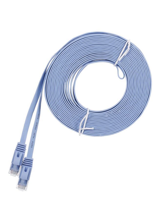 NIBEMINENT CAT6 RJ45 Ethernet Patch Cable Blue - Image 1