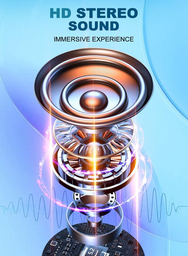 TOPOINT Sleep Mask with Headphones Bluetooth 5.4 Wireless, Sleep Headphone with Microphone Built-in HD Speakers Music, Eye Mask for Sleeping Travel Meditation for Men Women Girl Cool Gadgets - Image 3