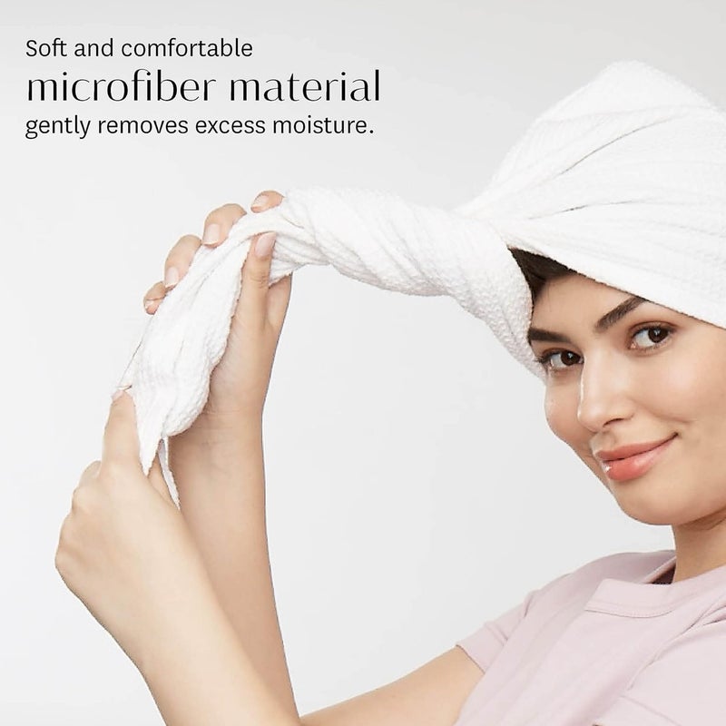 T3 Luxe Microfiber Turban Towel - Image 2