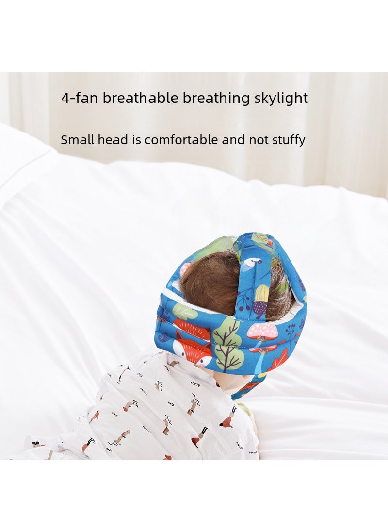 Generic - Baby Safety Helmet Soft Protective Headgear little white fox - Image 1