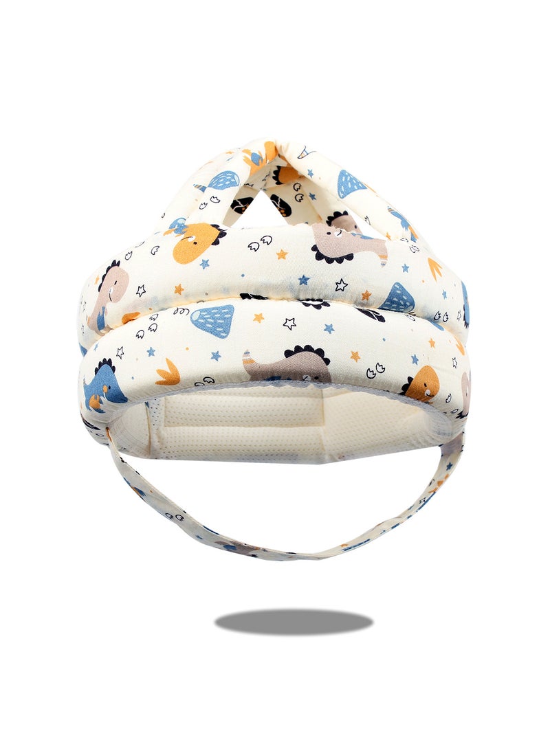 Generic - Baby Safety Helmet Soft Protective Headgear little white fox - Image 1