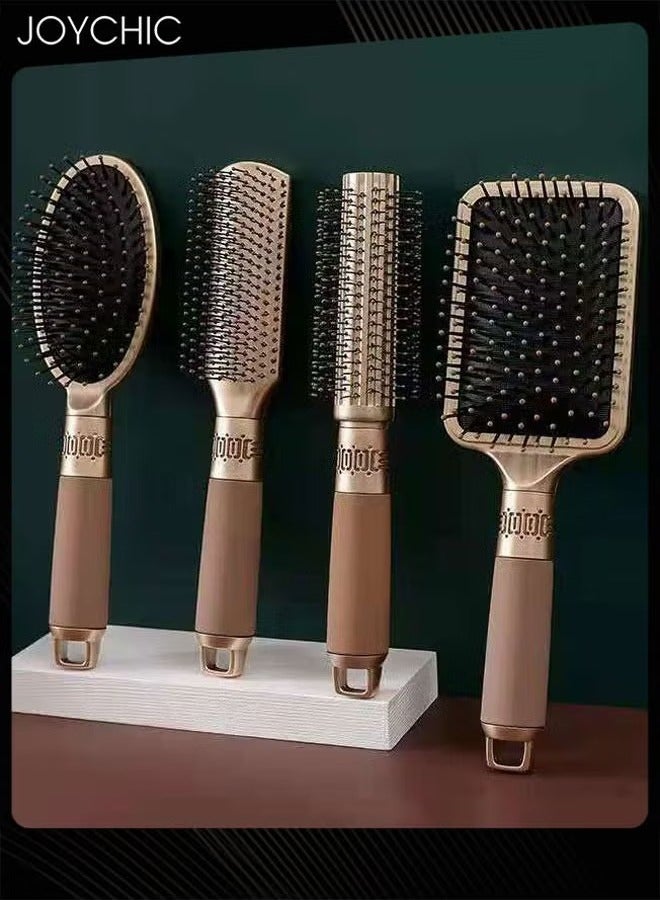 Joychic 4 Piece Hair Scalp Massage Comb Air Bag Hair Brush Nylon Women Men Hair Brush Set for Daily Life - Image 1