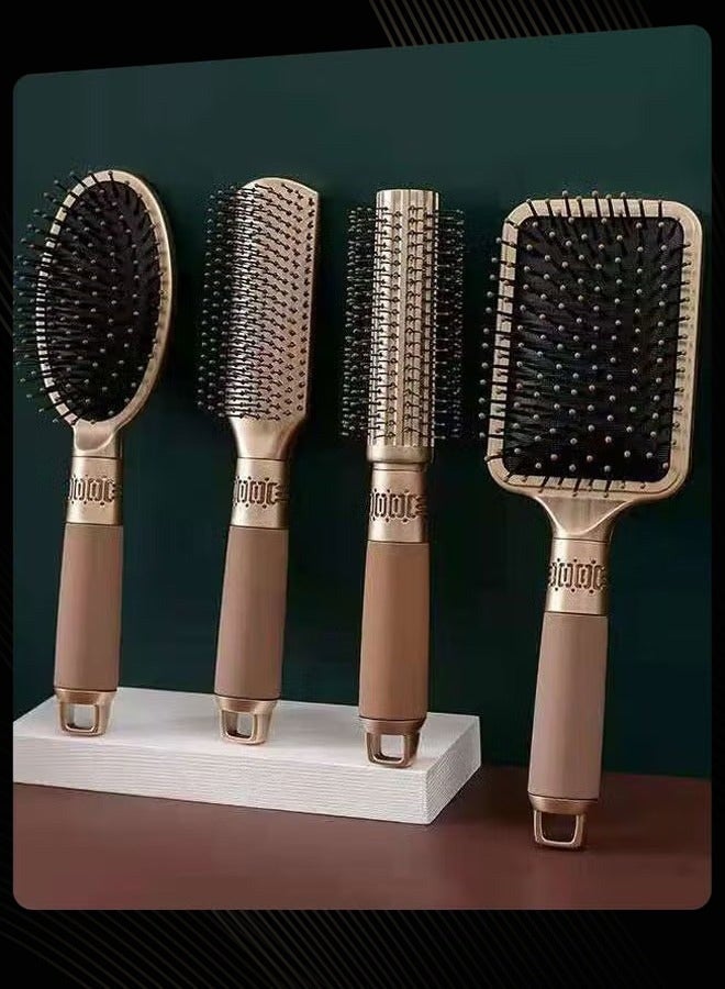 Joychic 4 Piece Hair Scalp Massage Comb Air Bag Hair Brush Nylon Women Men Hair Brush Set for Daily Life - Image 1