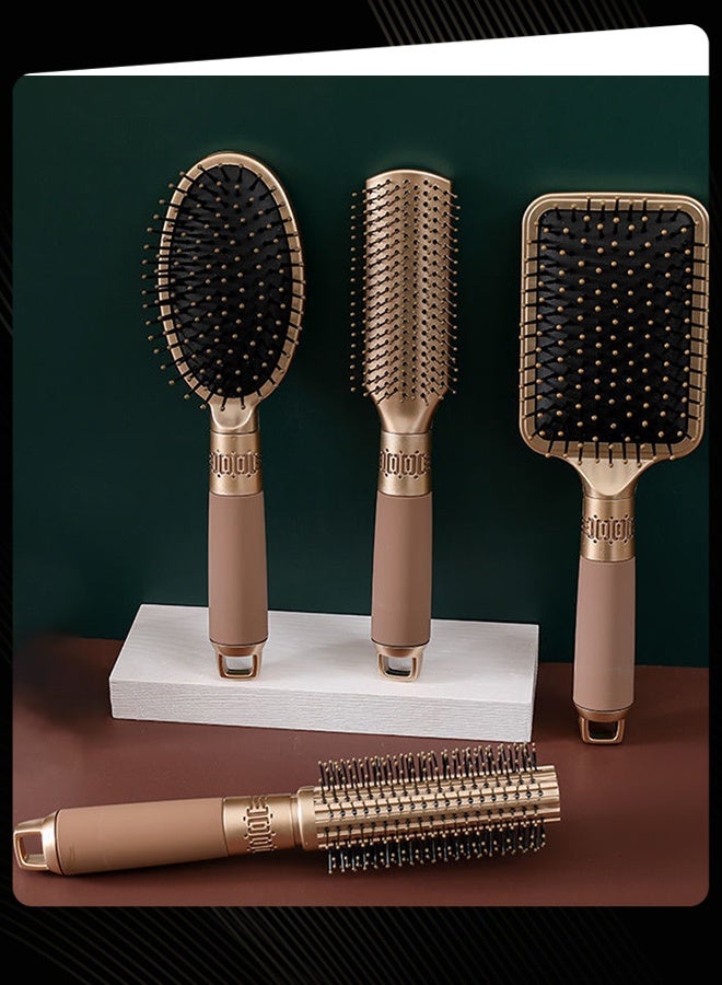 Joychic 4 Piece Hair Scalp Massage Comb Air Bag Hair Brush Nylon Women Men Hair Brush Set for Daily Life - Image 3