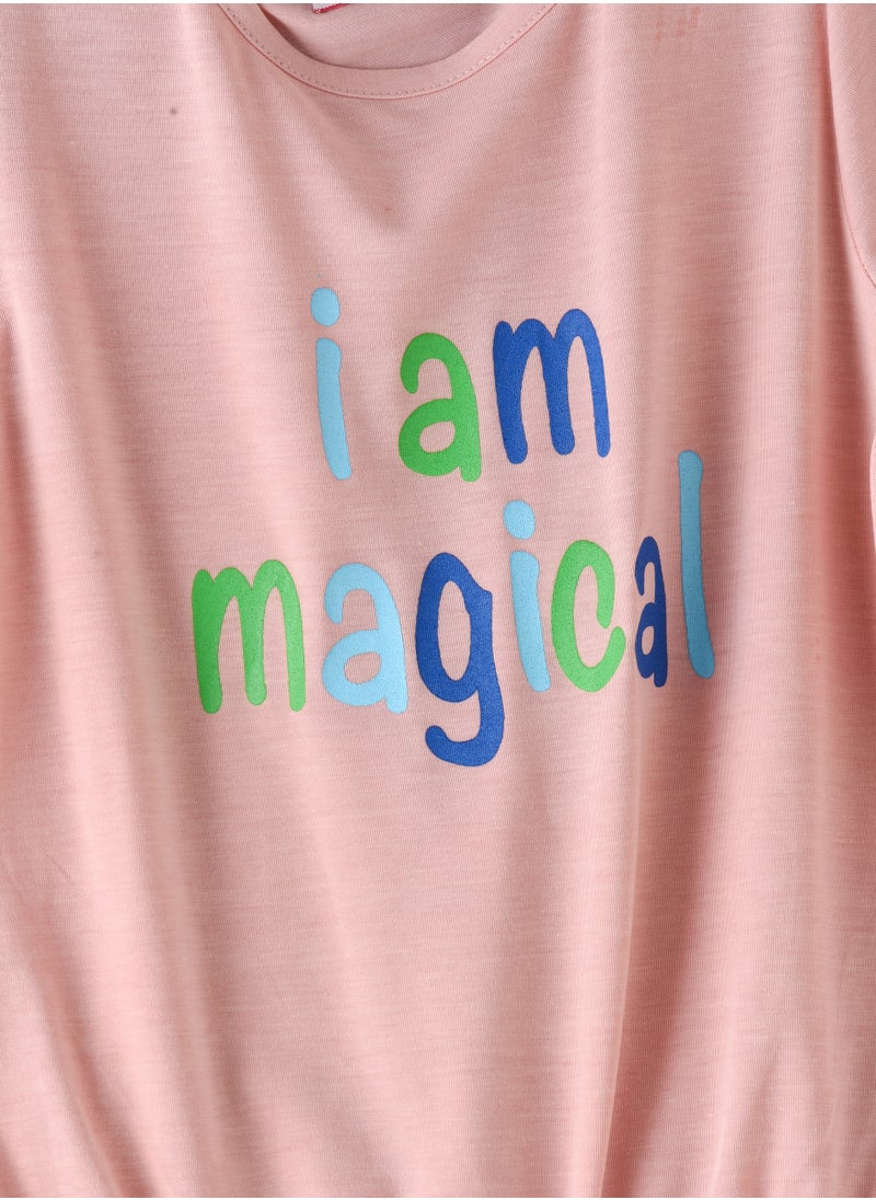 Jelliene Sunshine Squad: Girls' Comfy Cotton Tees Playful & Summer Fun  - Image 3