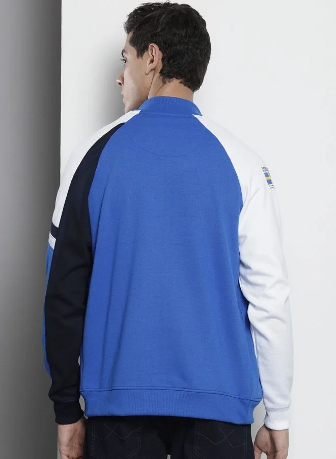The Indian Garage Co  The Indian Garage Co Men Regular Fit Printed High Neck Full Sleeves Sweatshirt  | Best Price UAE