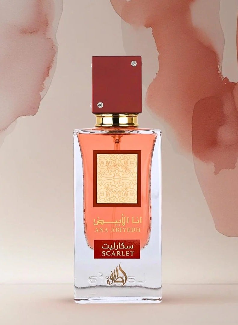 Lattafa Ana Abiyedh Scarlet Unisex 60 ML EDP - Image 2