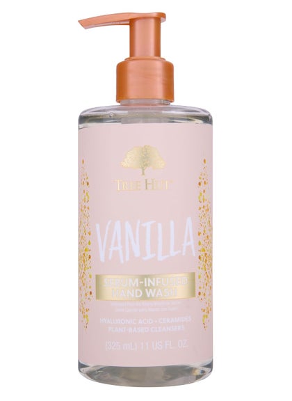 Tree Hut Tree Hut Vanilla Serum Infused Hand Wash  Nourish  Hydrate Hands with Strengthening Skin Care  Long Lasting Scent  Cleanse  Lock in Moisture  11 fl oz 