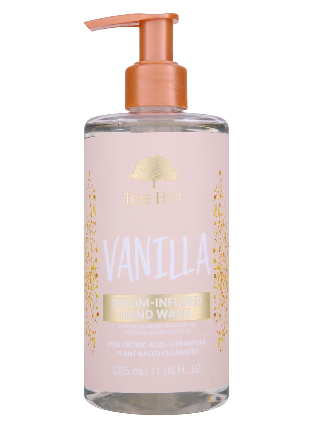 Tree Hut Tree Hut Vanilla Serum Infused Hand Wash  Nourish  Hydrate Hands with Strengthening Skin Care  Long Lasting Scent  Cleanse  Lock in Moisture  11 fl oz 