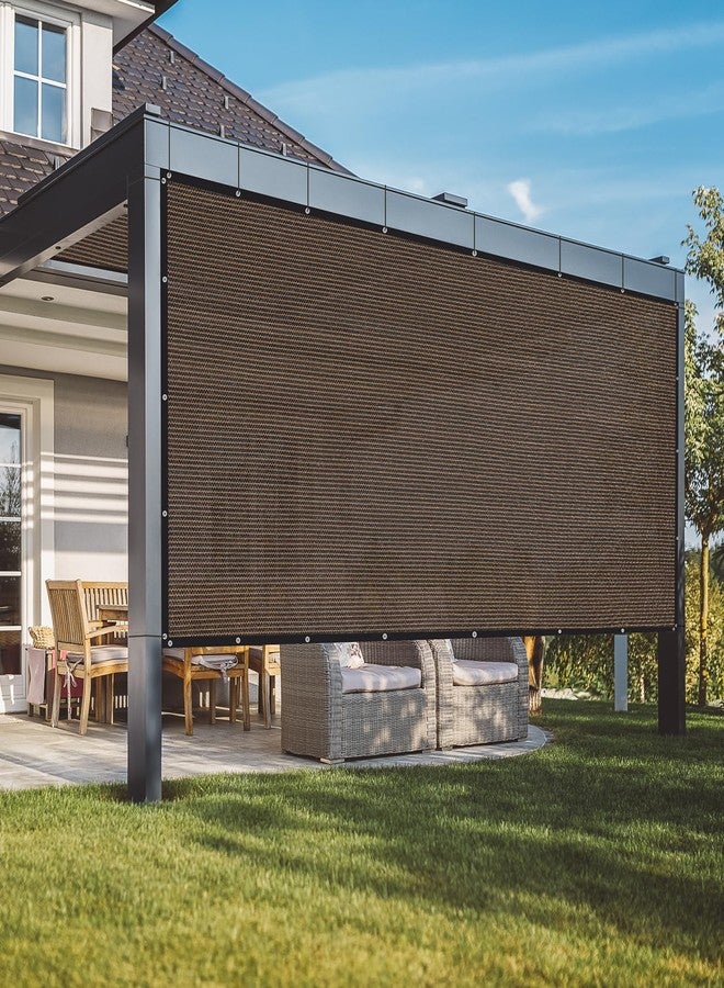 VICLLAX 90% Shade Fabric Sun Shade Cloth with Reinforced Grommets, Outdoor Sun Screen Fabric for Outdoor Patio Garden Pergola Cover Canopy 6x10 FT, Dark Grey - Image 5