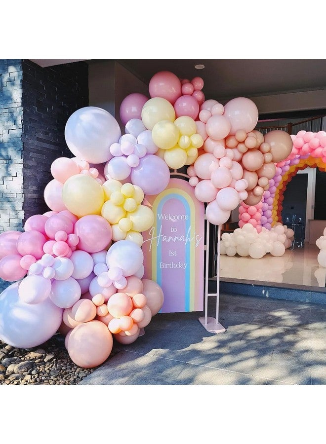 Biapian Pastel Balloon Arch, 104Pcs Rainbow Balloon Garland With 18/12/10/5 Inch Different Sizes Macaron Pink Blue Purple Party Latex Balloon For Birthday Baby Shower Wedding Party Decorations - Image 4