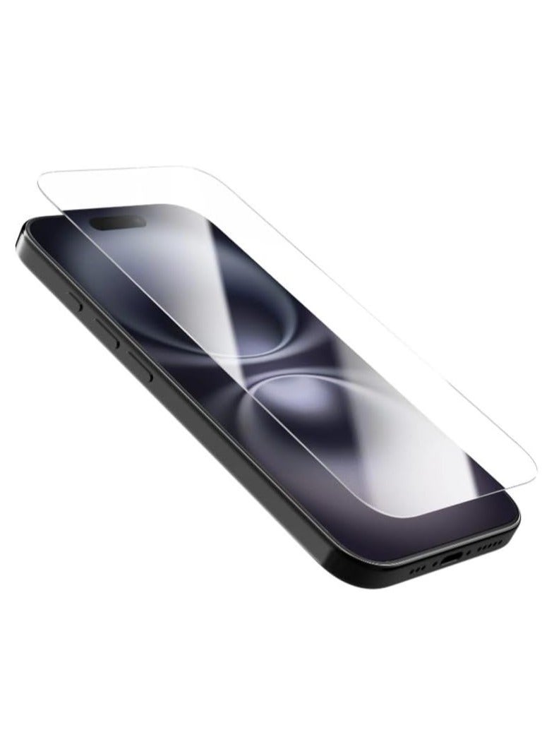 Nillkin Amazing Full Coverage H+Pro Anti Explosion Anti Explosion Tempered Glass Screen Protector 2.5D Fits Apple iPhone 16 Plus 0.25mm - Transparent - Image 2