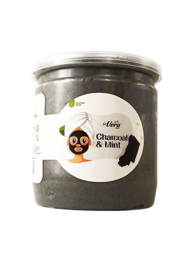 Vera Face & Body Scrub With Charcol & mint 450ml - Image 4