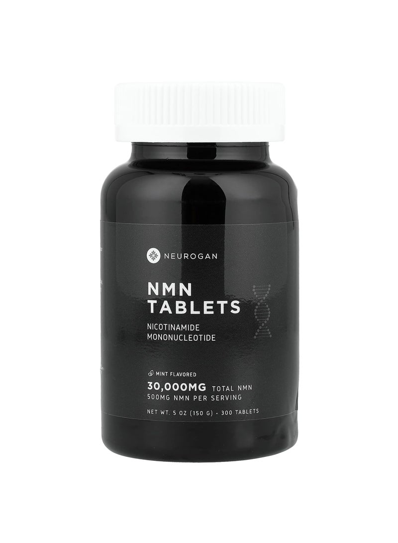 NMN, Mint, 300 Tablets (100 mg per Tablet)