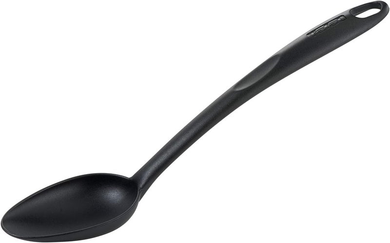 T-fal TEFAL Bienvenue Spoon | Kitcken Tool | High-Heat Resistance | Scratch-Free for Cookware | Dishwasher-Safe | Black | Plastic | Made in France | 2 Years Warranty | 2743912 - Image 2