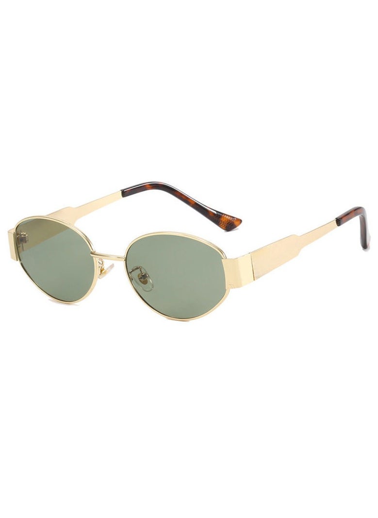 General Retro Oval Sunglasses Women Fashion Sunglasses Classic Tone UV400 Protection Anti-ultraviolet Sunglasses  - Image 1