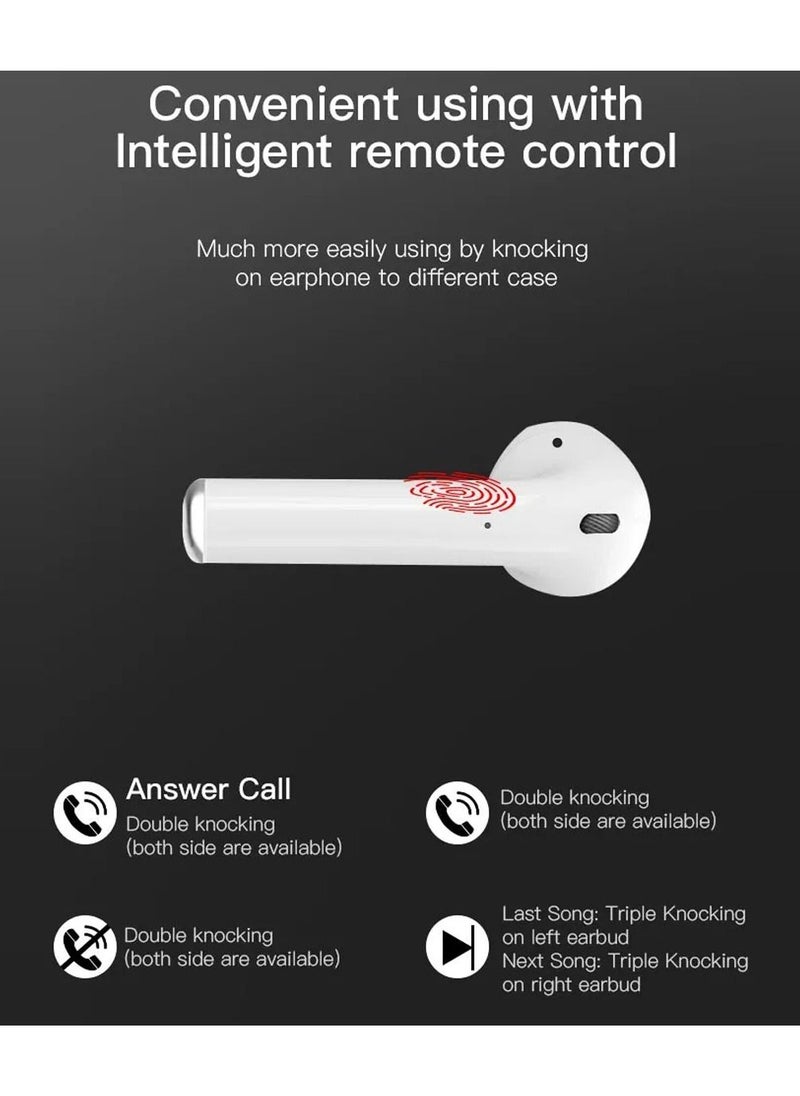 Yesido - TWS05 Wireless Bluetooth Double Headset With HD Microphone and Noise Cancelation Compatible With iPhone 13 Pro Max - Image 1