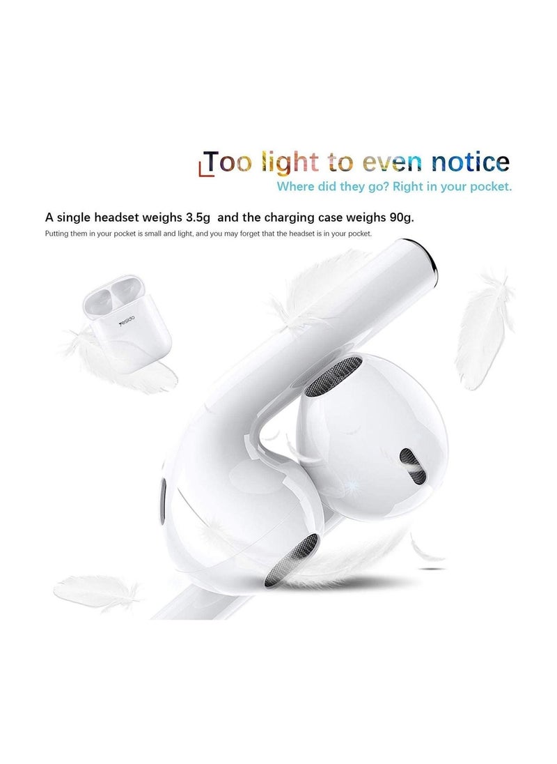 Yesido - TWS05 Wireless Bluetooth Double Headset With HD Microphone and Noise Cancelation Compatible With iPhone 13 Pro Max - Image 1
