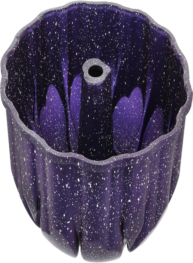 New Lara Hearts Cake Mold Turkish Granite Mauve