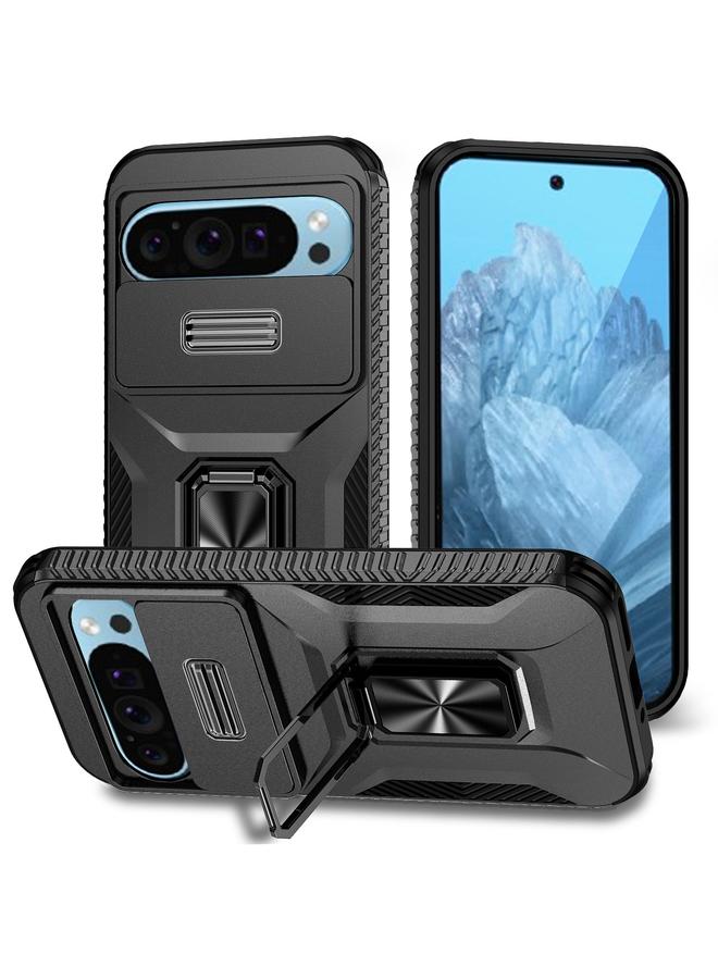 S-TOP Case For Google Pixel 9 / Pixel 9 Pro Sliding Camshield Holder Phone Case - Image 1