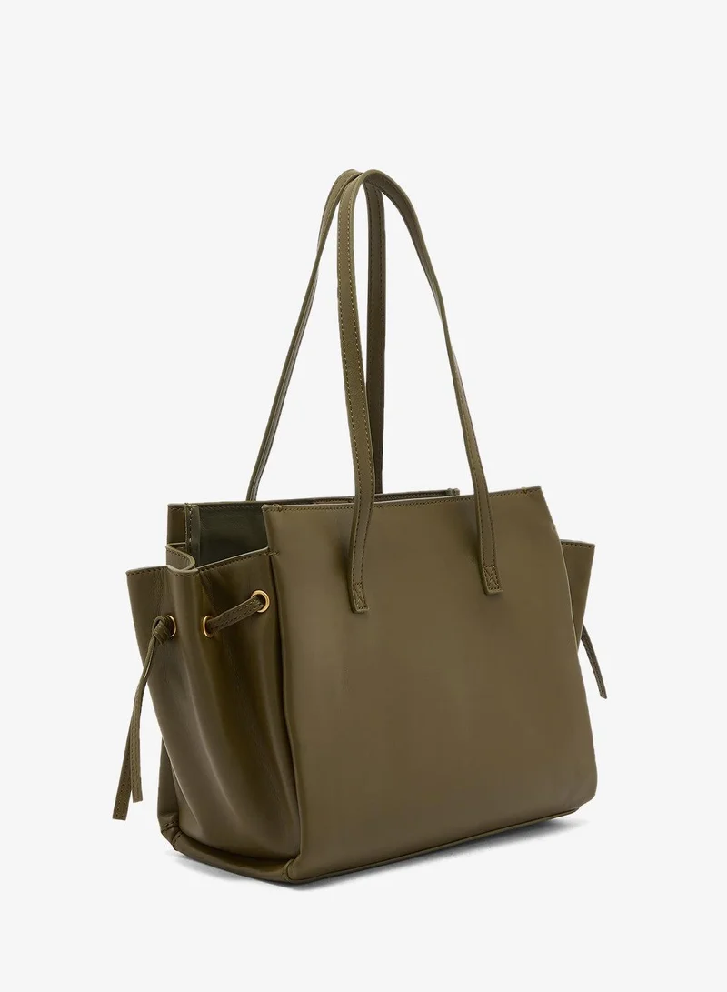 Jw Pei Dark Olive Linda Tote Bag for Women | Best Price UAE